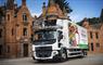 Williamson Foodservice lorry outside grand house